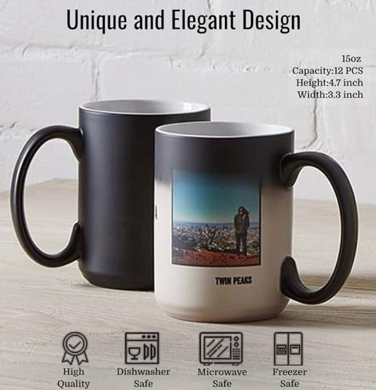 Custom 15oz Color Changing Coffee Mug